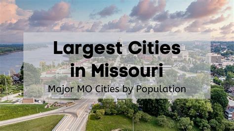 most populated city in missouri|major cities in missouri.